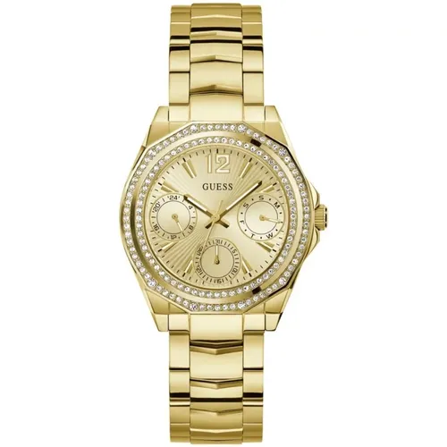 Damen Multifunkion Armbanduhr Ritzy gold 36 mm Gw0685L2 - Guess - Modalova