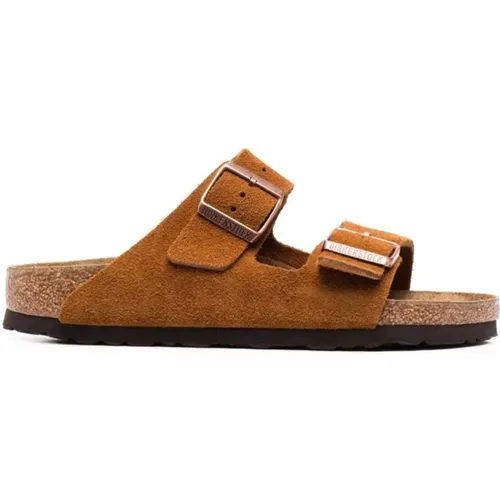 Timeless Comfort with Double Buckle Sandals , female, Sizes: 5 UK, 6 UK, 11 UK, 3 UK, 12 UK, 9 UK, 2 UK, 8 UK, 10 UK, 4 UK - Birkenstock - Modalova