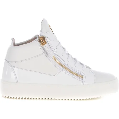 Mid Top Sneakers , female, Sizes: 5 1/2 UK, 5 UK, 4 1/2 UK, 3 UK - giuseppe zanotti - Modalova