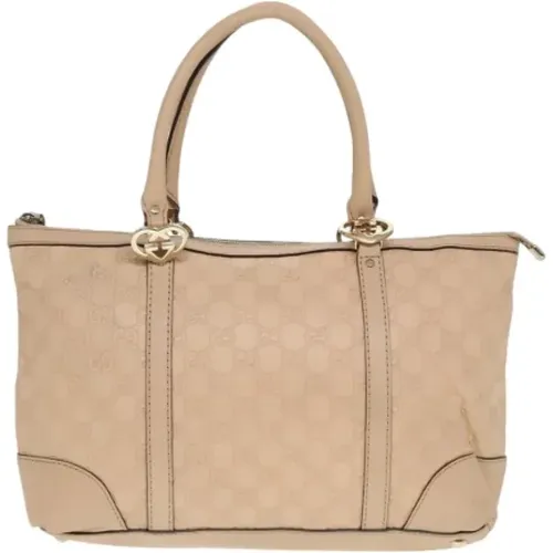 Pre-owned Tote Bags, female, , Size: ONE SIZE Pre-owned Canvas totes - Gucci Vintage - Modalova