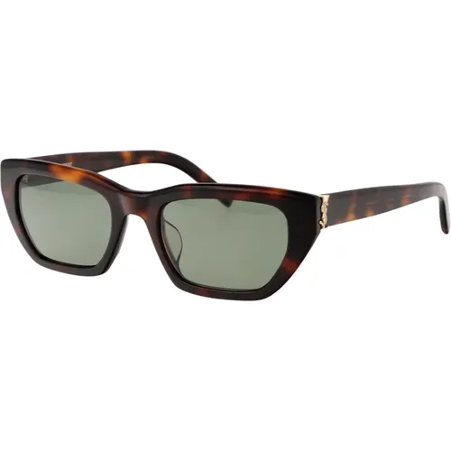 Sunglasses, female, , Size: 53 MM Fashion Sunglasses SL M127/F - Saint Laurent - Modalova