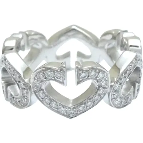 Pre-owned Jewellery, female, , Size: ONE SIZE Pre-owned Metal rings - Cartier Vintage - Modalova