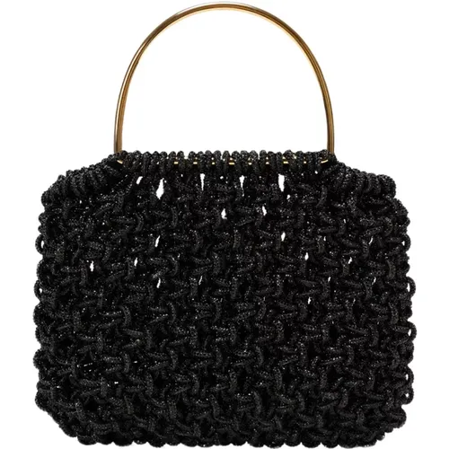 Handbags, female, , Size: ONE SIZE Sophisticated Compact Handbag - Hibourama - Modalova