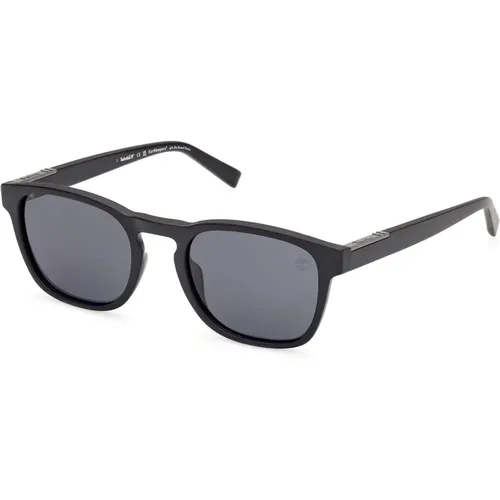 Round Sunglasses with Polarized Lenses , male, Sizes: 52 MM - Timberland - Modalova