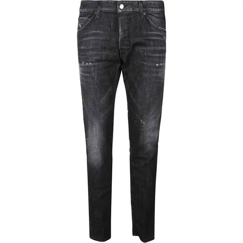 Straight Jeans, male, , Size: S 900 Cool Guy Jeans - Dsquared2 - Modalova