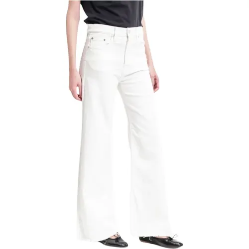 High Waist Flared Jeans , female, Sizes: W26, W30, W28 - Cycle - Modalova