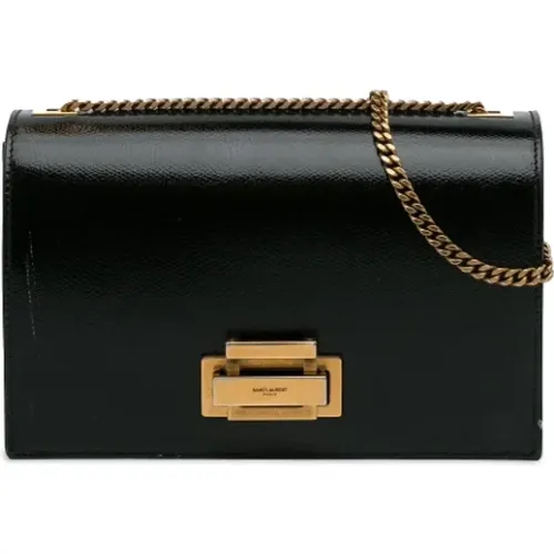 Pre-owned Cross Body Bags, female, , Size: ONE SIZE Pre-owned Leather crossbody-bags - Yves Saint Laurent Vintage - Modalova