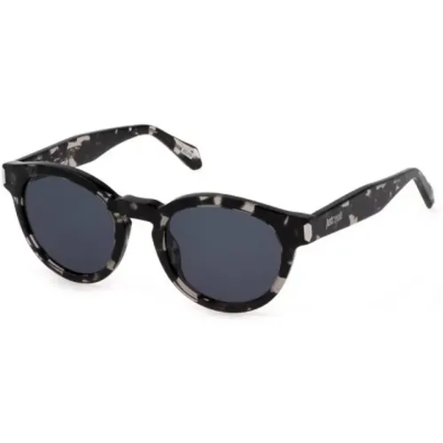 Sunglasses, female, , Size: ONE SIZE Chic Round Lens Sunglasses with Contrast - Just Cavalli - Modalova