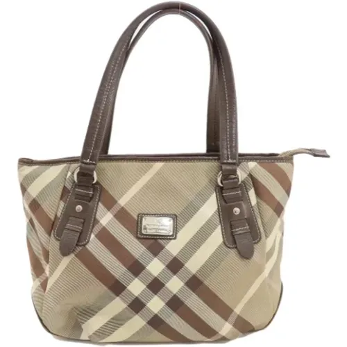 Pre-owned Tote Bags, female, , Size: ONE SIZE Pre-owned Canvas totes - Burberry Vintage - Modalova