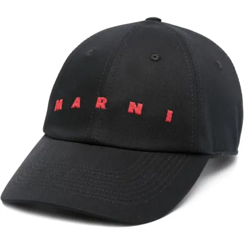 Caps, male, , Size: S Hats & Caps for Men - Marni - Modalova