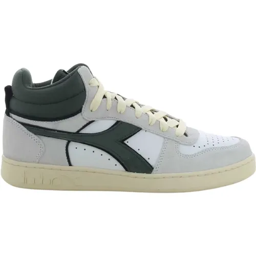 Grüne Magic Basket M Sneakers - Diadora - Modalova