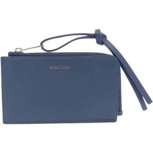 Pre-owned Wallets, male, , Size: ONE SIZE Pre-owned Leather wallets - Jil Sander Pre-owned - Modalova