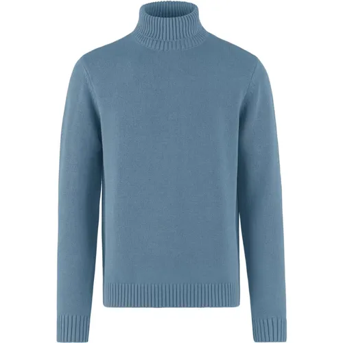 Turtlenecks, male, , Size: 2XL Cotton Turtleneck - BomBoogie - Modalova