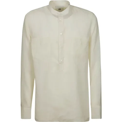 Men& Clothing Shirts Ss23 , male, Sizes: XL, S, 3XL, 2XL - PT Torino - Modalova