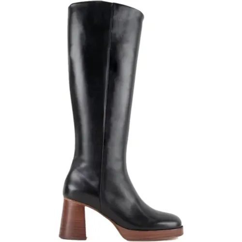 Keira heeled boots , female, Sizes: 4 UK, 7 UK, 3 UK - Bobbies Paris - Modalova