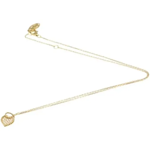 Pre-owned Jewellery, female, , Size: ONE SIZE Pre-owned Rose Gold necklaces - Cartier Vintage - Modalova