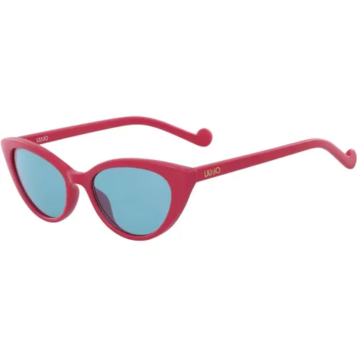 Fuchsia Blue Sunglasses Lj712S-525 , female, Sizes: 53 MM - Liu Jo - Modalova