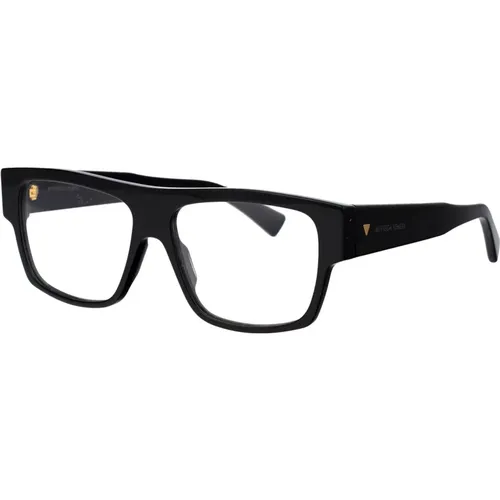 Stylish Optical Glasses Bv1290O , male, Sizes: 56 MM - Bottega Veneta - Modalova