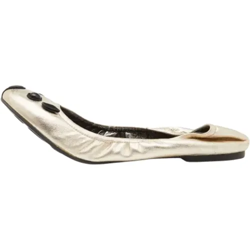 Pre-owned Leather flats , female, Sizes: 7 UK - Marc Jacobs Pre-owned - Modalova