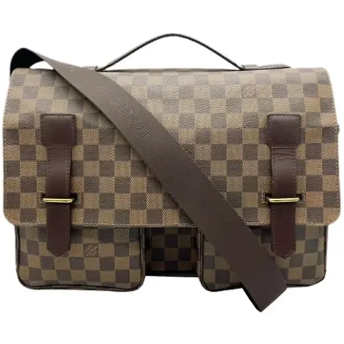 Pre-owned Canvas shoulder-bags , female, Sizes: ONE SIZE - Louis Vuitton Vintage - Modalova