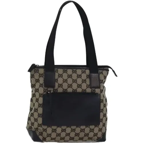 Pre-owned Canvas gucci-bags , female, Sizes: ONE SIZE - Gucci Vintage - Modalova