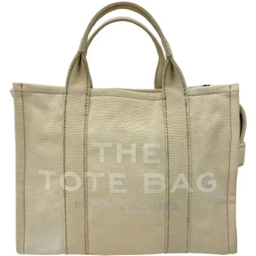 Pre-owned Tote Bags, female, , Size: ONE SIZE Pre-owned Canvas handbags - Marc Jacobs Pre-owned - Modalova