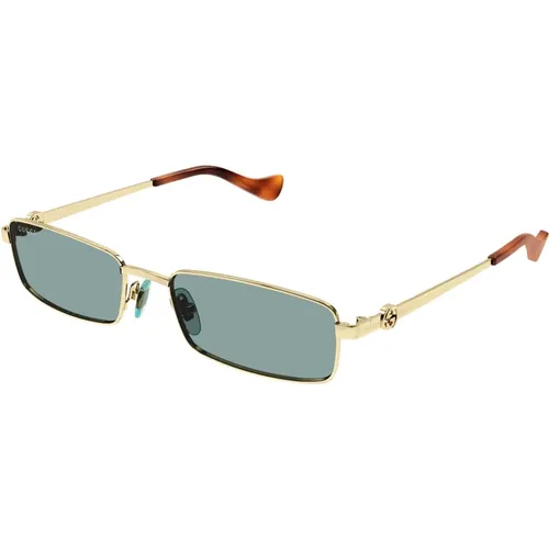 Gold Grün Sonnenbrille Gg1600S , Damen, Größe: 56 MM - Gucci - Modalova