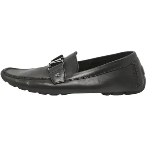 Pre-owned Flats, male, , Size: 10 1/2 US Pre-owned Leather flats - Louis Vuitton Vintage - Modalova