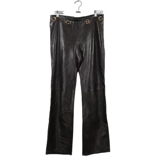Pre-owned Leather bottoms , female, Sizes: 2XL - Celine Vintage - Modalova