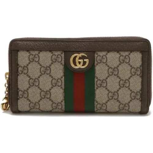 Pre-owned Leather wallets , female, Sizes: ONE SIZE - Gucci Vintage - Modalova