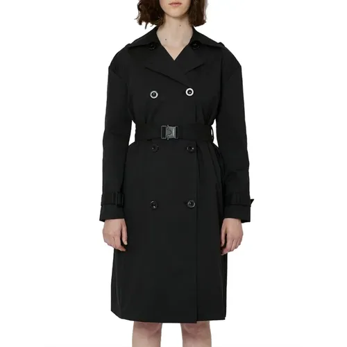 Cotton Trench Coat , female, Sizes: L, M - Richmond - Modalova