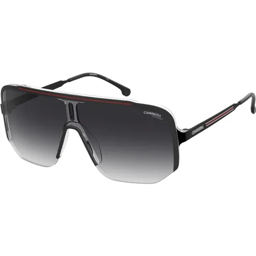 Sunglasses, unisex, , Size: ONE SIZE Red/Grey Shaded Sunglasses - Carrera - Modalova