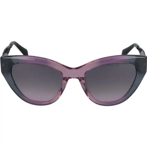 Stylish Sunglasses Sbm828 , female, Sizes: 53 MM - Blumarine - Modalova