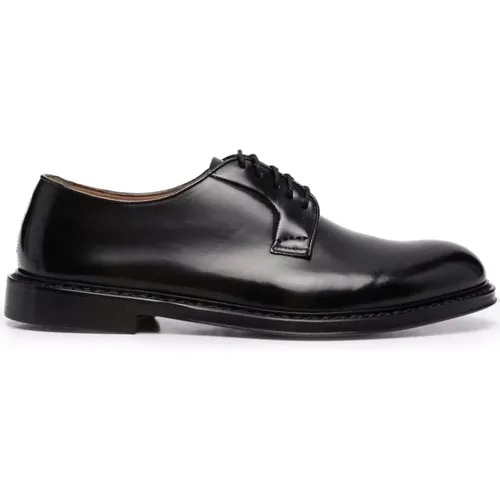 Leather Derby Shoes for Business Attire , male, Sizes: 8 1/2 UK, 6 1/2 UK, 7 1/2 UK - Doucal's - Modalova