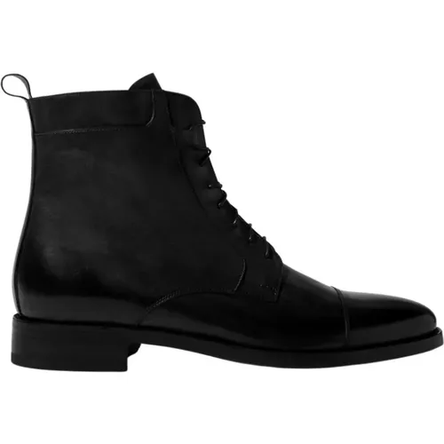 Totò Schwarze Schnürstiefel , Herren, Größe: 40 EU - Scarosso - Modalova