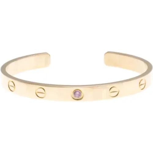 Pre-owned Jewellery, female, , Size: ONE SIZE Pre-owned Rose Gold bracelets - Cartier Vintage - Modalova