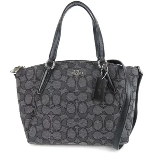 Pre-owned Tote Bags, female, , Size: ONE SIZE Pre-owned Canvas handbags - Coach Pre-owned - Modalova