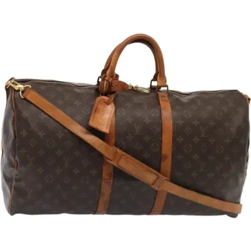 Pre-owned Weekend Bags, female, , Size: ONE SIZE Pre-owned Canvas louis-vuitton-bags - Louis Vuitton Vintage - Modalova