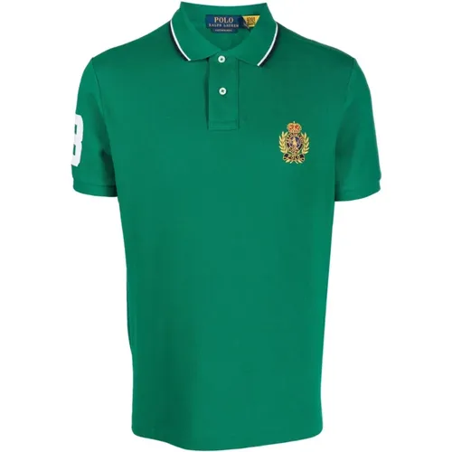Short sleeve polo shirt , male, Sizes: M - Ralph Lauren - Modalova