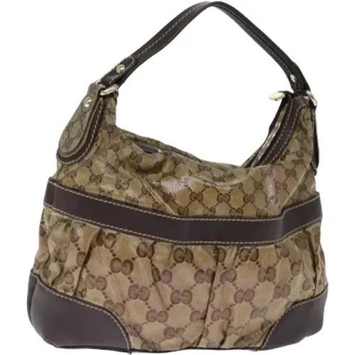 Pre-owned Shoulder Bags, female, , Size: ONE SIZE Pre-owned Canvas gucci-bags - Gucci Vintage - Modalova