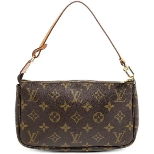 Pre-owned Canvas handbags , female, Sizes: ONE SIZE - Louis Vuitton Vintage - Modalova