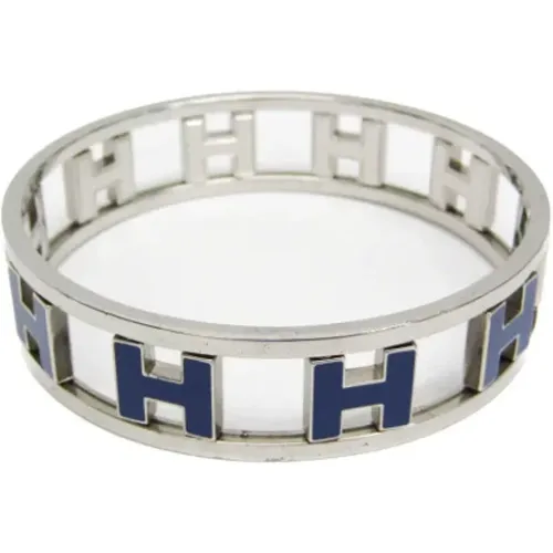 Pre-owned Jewellery, female, , Size: ONE SIZE Pre-owned Silver bracelets - Hermès Vintage - Modalova