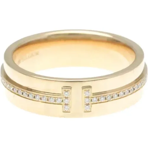 Pre-owned Jewellery, female, , Size: ONE SIZE Pre-owned Rose Gold rings - Tiffany & Co. Pre-owned - Modalova