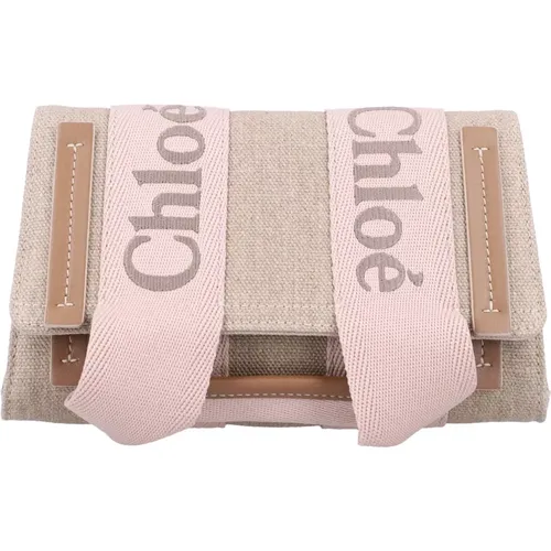 Blushy Woody Belt Bag , female, Sizes: ONE SIZE - Chloé - Modalova