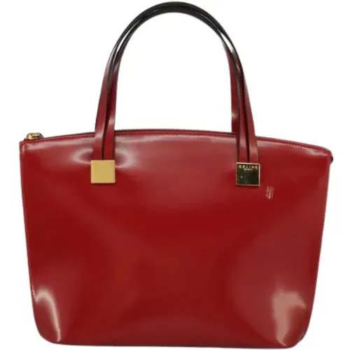 Pre-owned Handbags, female, , Size: ONE SIZE Pre-owned Vintage Leather Handbag - Celine Vintage - Modalova