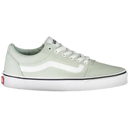 Grüner Polyester-Sneaker mit Schnürsenkeln , Damen, Größe: 38 1/2 EU - Vans - Modalova