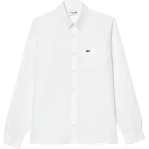 Weiße Hemden für Männer , Herren, Größe: 5XL - Lacoste - Modalova