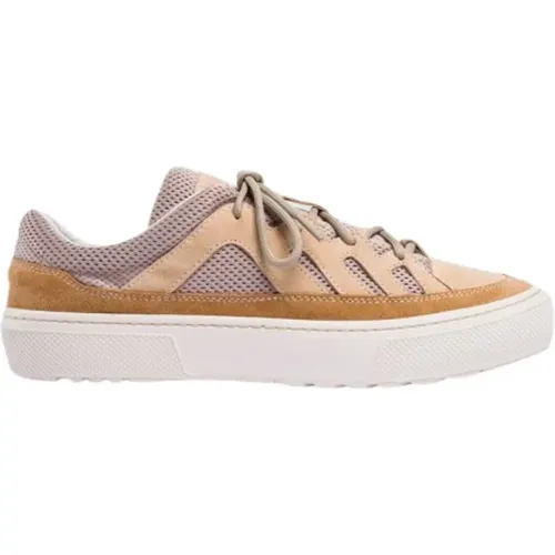 Mesh Suede Sneakers for Men , male, Sizes: 6 UK - Diemme - Modalova