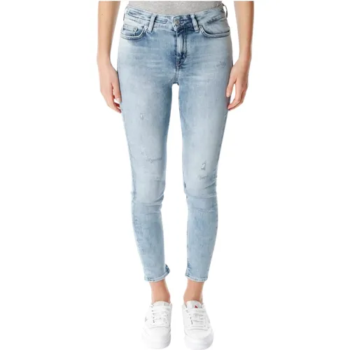 Mid Waist Skinny Fit Jeans , Damen, Größe: W32 L34 - drykorn - Modalova