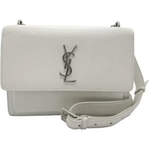 Pre-owned Cross Body Bags, female, , Size: ONE SIZE Pre-owned Leather shoulder-bags - Yves Saint Laurent Vintage - Modalova